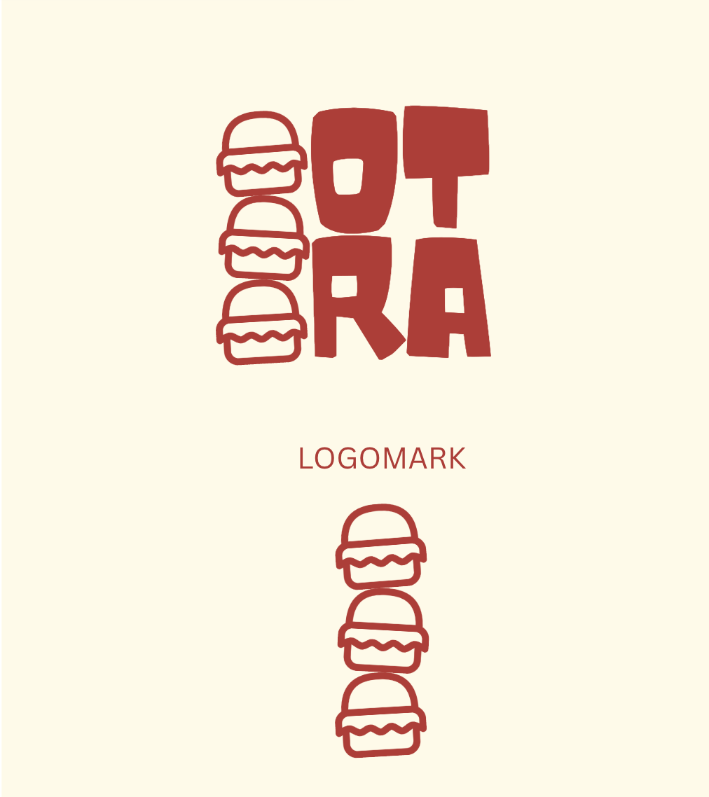 OTRA logo and logomark system