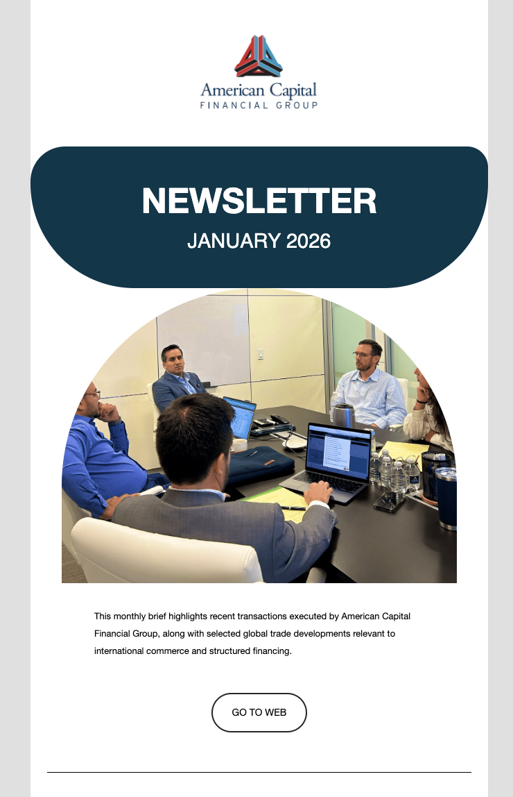 ACFG Newsletter — January 2026