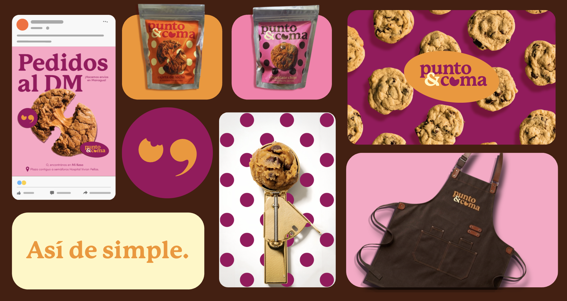 Punto y Coma — Brand Board